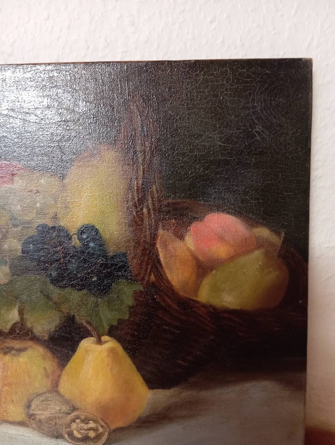 Nature morte fruits signé fin 19eme