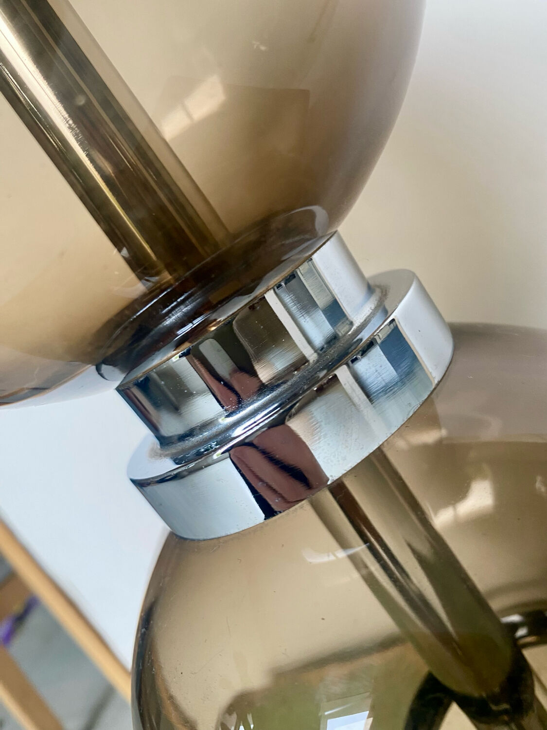 Space Age lamp base Richard Essig