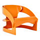 Fauteuil modèle 4801 de Joe Colombo pour Kartell, 1960s