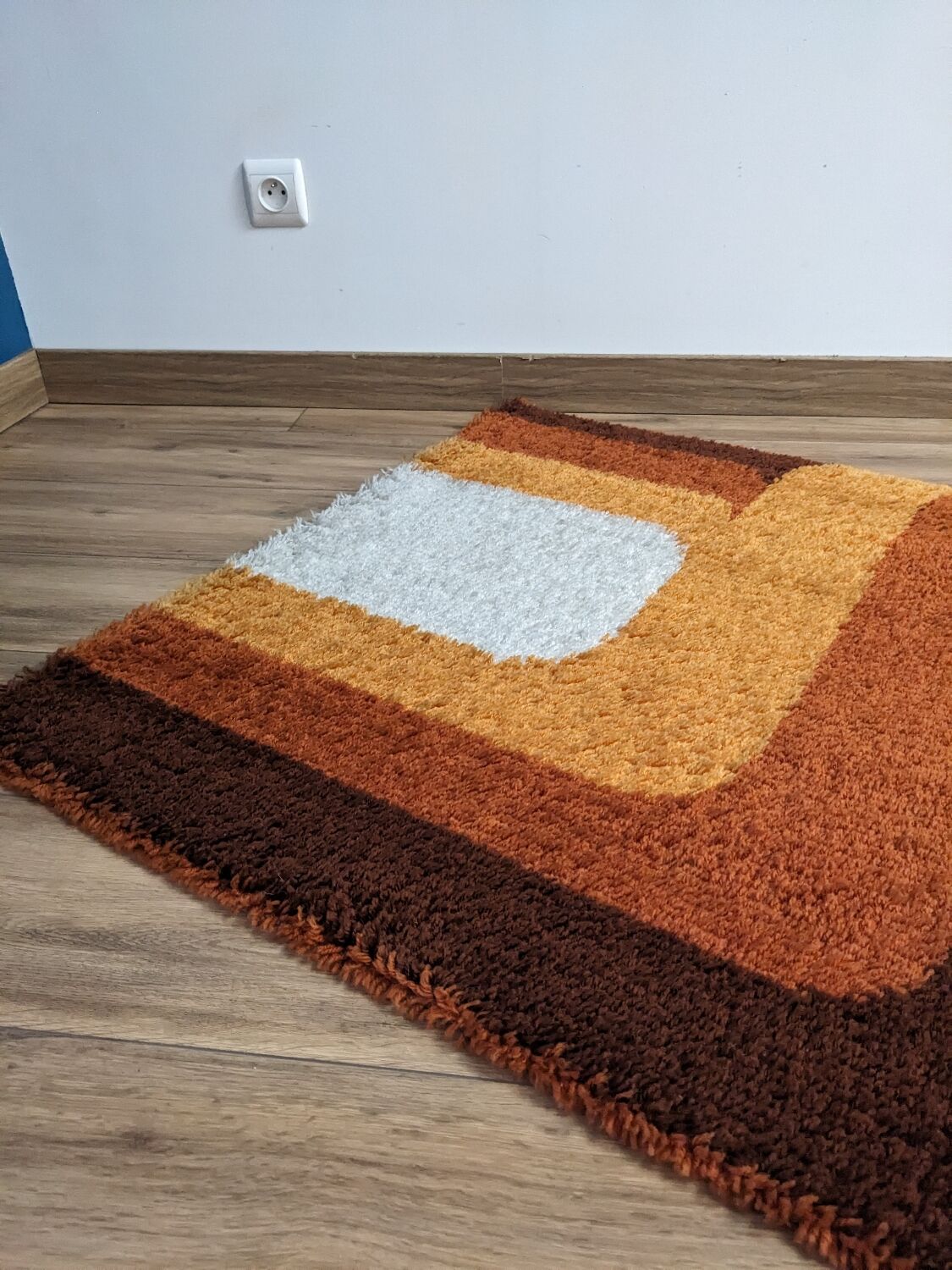 Space Age vintage rug