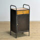 Nightstand with marble top, circa 1920