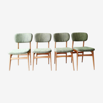 4 chaises scandinaves