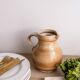 Artisanal Stoneware Jug from the Marsh