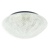 Lustre ou applique en verre géométrique de Limburg, Allemagne, années 1970.