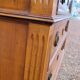Louis xvi style chest of drawers in cherry wood 3 drawers