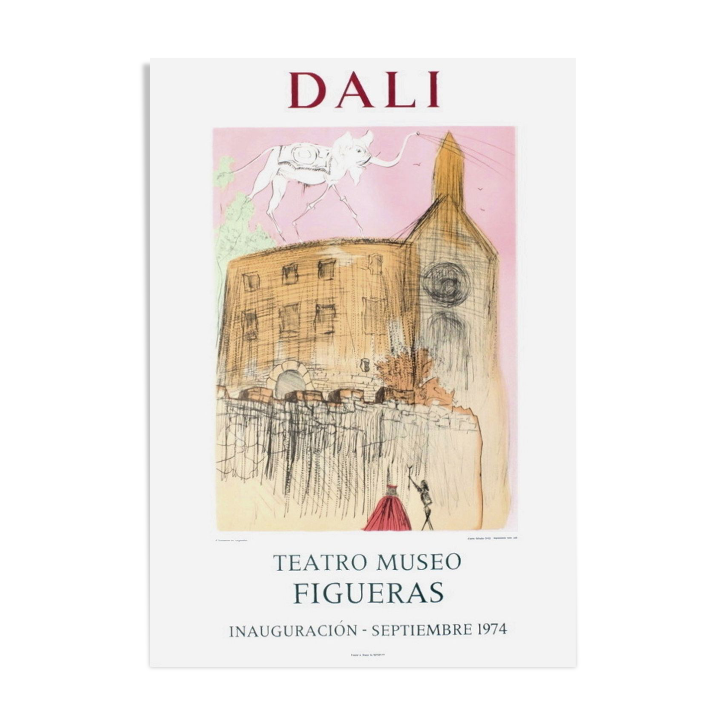 Dali poster 1974