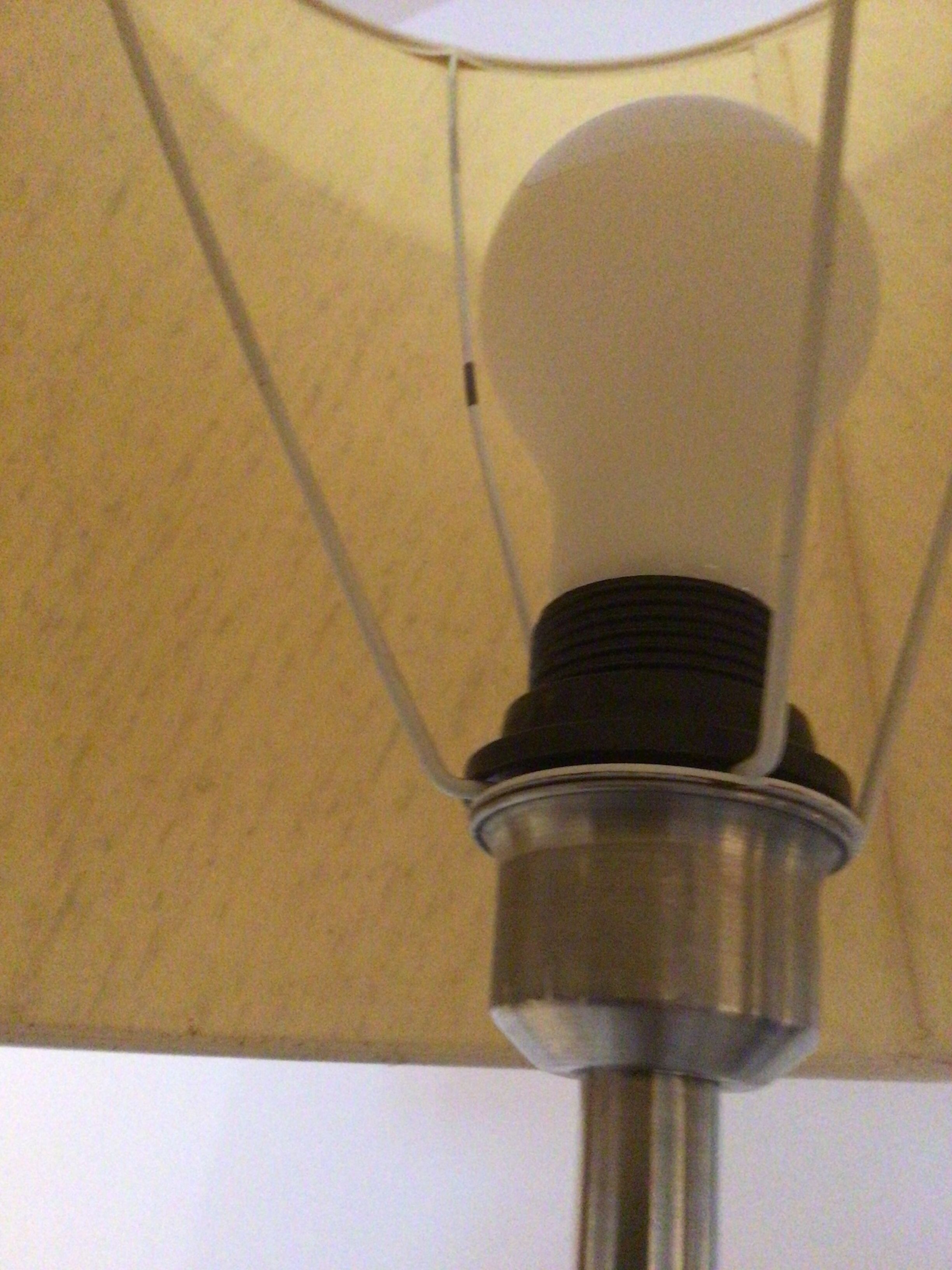 Vintage streetlight in stylized shape wood