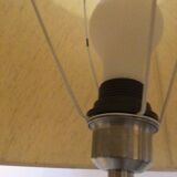 Vintage streetlight in stylized shape wood