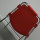 Set of Two Red Chairs by Dalvera for Les Arcs, 1960s