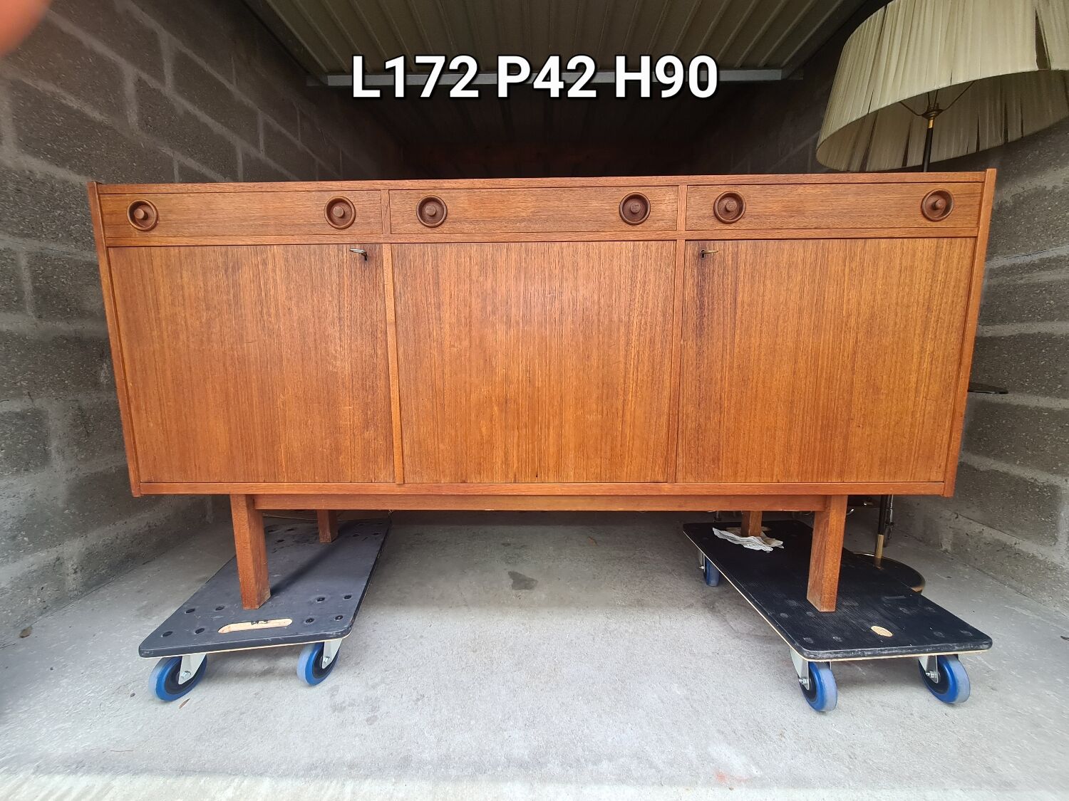 Enfilade scandinave Suède 1960 par Karlit