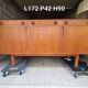 Enfilade scandinave Suède 1960 par Karlit