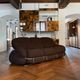 OKAY three-seater sofa by Adriano Piazzesi vintage Italian design 1970s