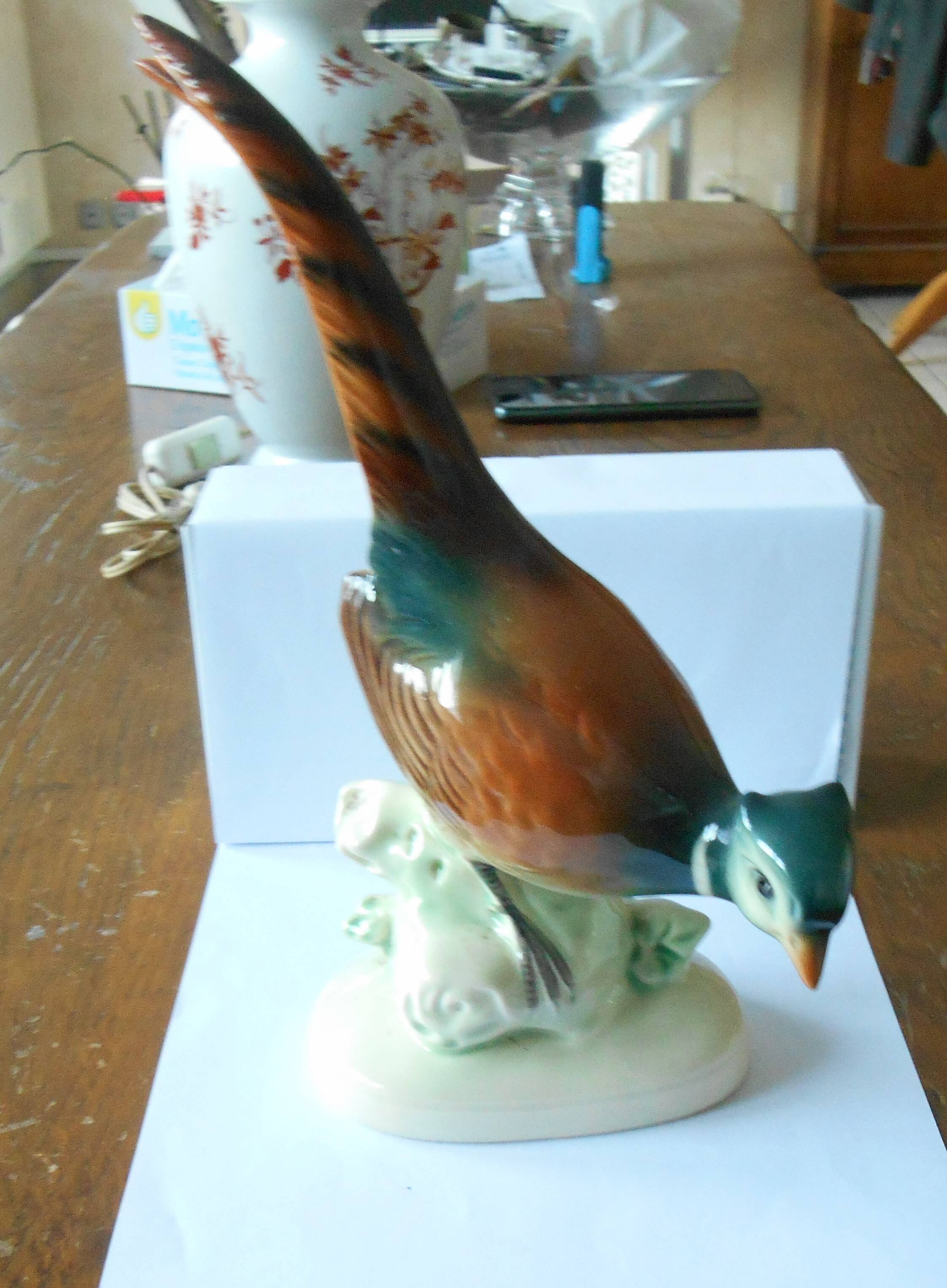Pheasant in western germany earthenware