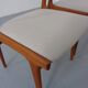 Model 138 Teak & Kvadrat Hallingdal Dining Chairs by Johannes Andersen for Uldum Møbelfabrik, Denmark, 1960s, Set of 2