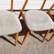 Lot of 5 scandinavian vintage chairs