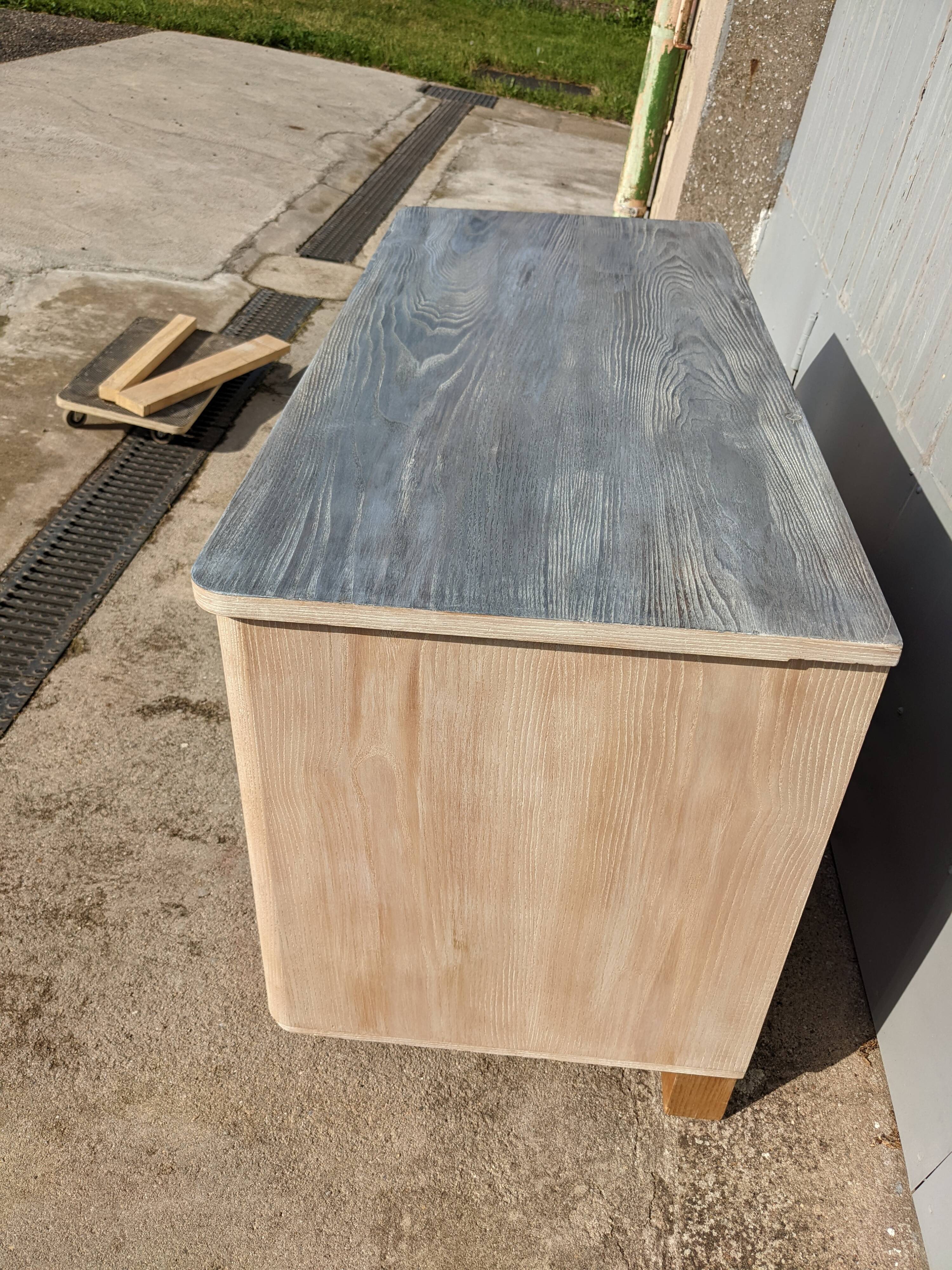 Commode bi-color
