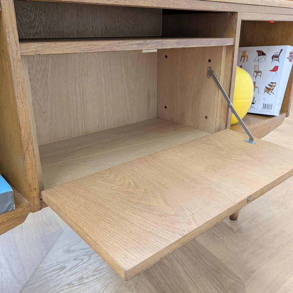 Scandinavian desk J. Svenstrup, double-sided