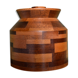 Boite en bois à couvercle