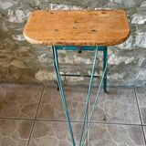 Folding workshop stool “Libellule” year 1950