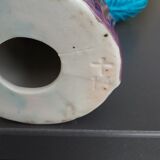 Chinese porcelain roosters bookends