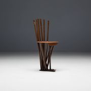 Industrial Wabi Sabi Primitive Chairs, France, 1950s