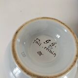Gabriel Fourmaintraux bowl and pitcher, cottage model