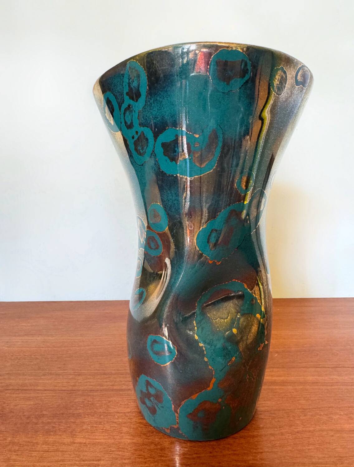 Arts Ceram Grand Feu Art Deco Vase