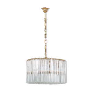 lustre en cristaux de