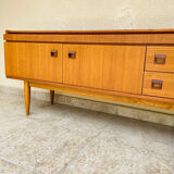 Scandinavian teak row