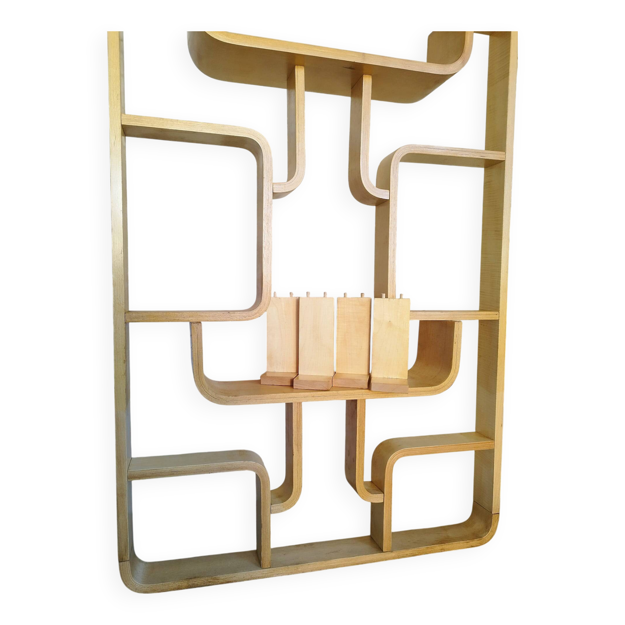 Wall Divider by Ludvik Volak for Drevopodnik Holesov