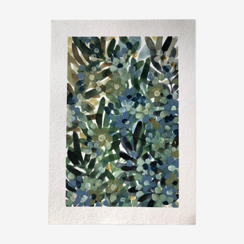 Paint A4 Emerald Foliage