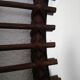 Dark rattan Sun mirror 64X52cm years 70