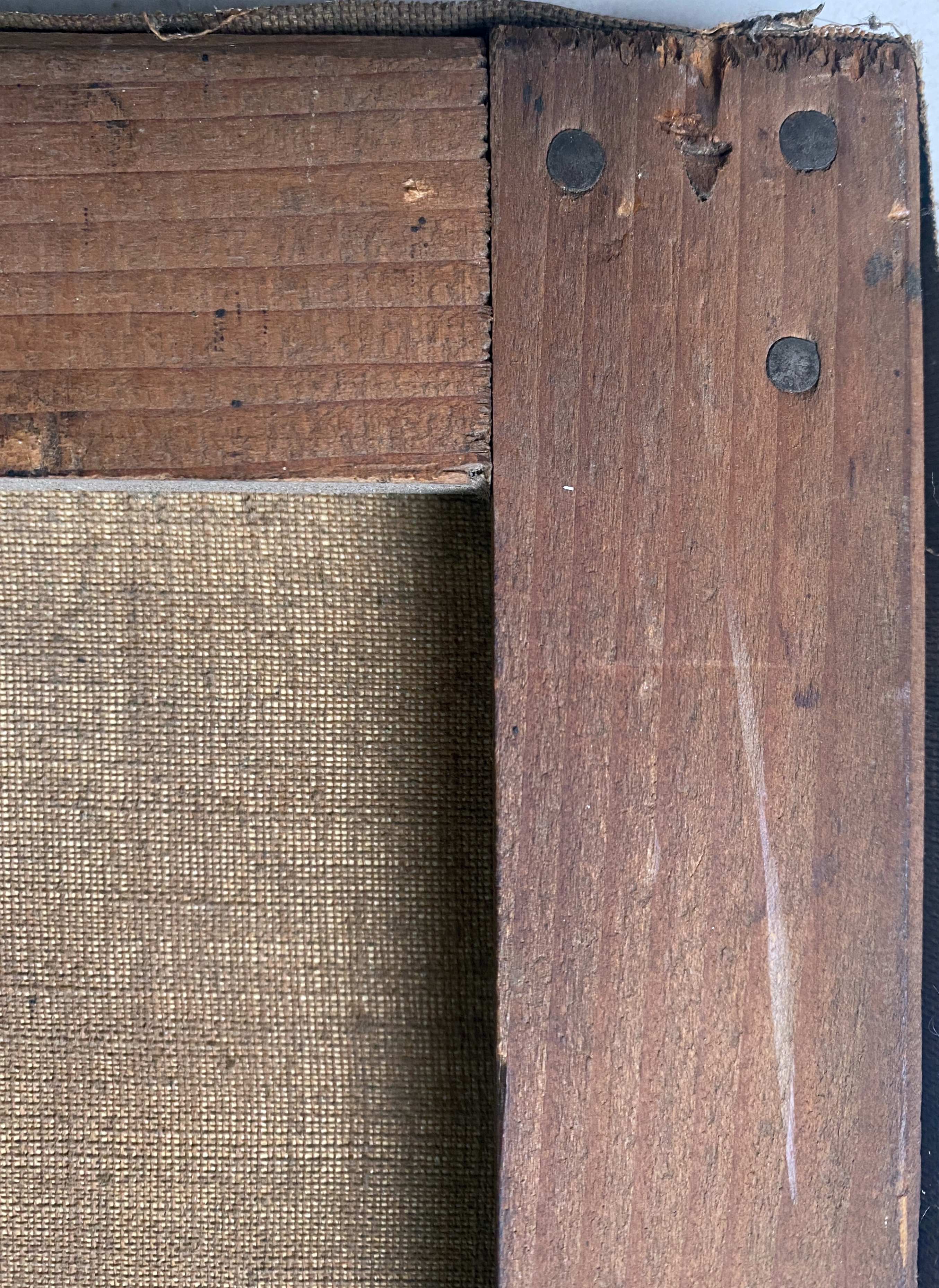 Painting "Still life Books and glasses" HST signed Marguerite Hain XIX° century