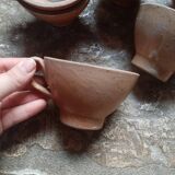 Vintage Stoneware Coffee Mugs