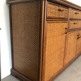 Rattan sideboard