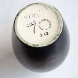 Villeroy and Boch anthracite vase