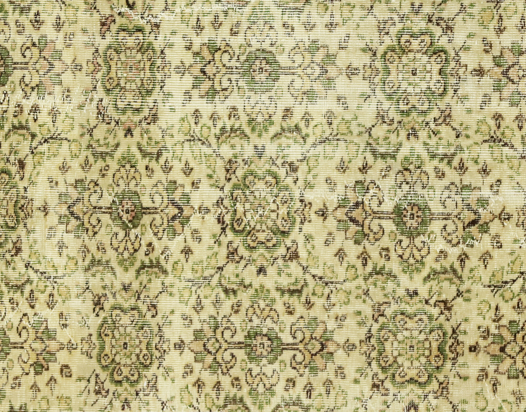 Anatolian handmade vintage rug 254 cm x 170 cm