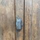 Old bar icebox in oak and zinc - sideboard (renovated)