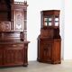 Armoire, vaisselier en chêne, Allemagne première moitié du XXème s.