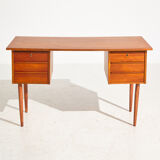 Restored teak desk