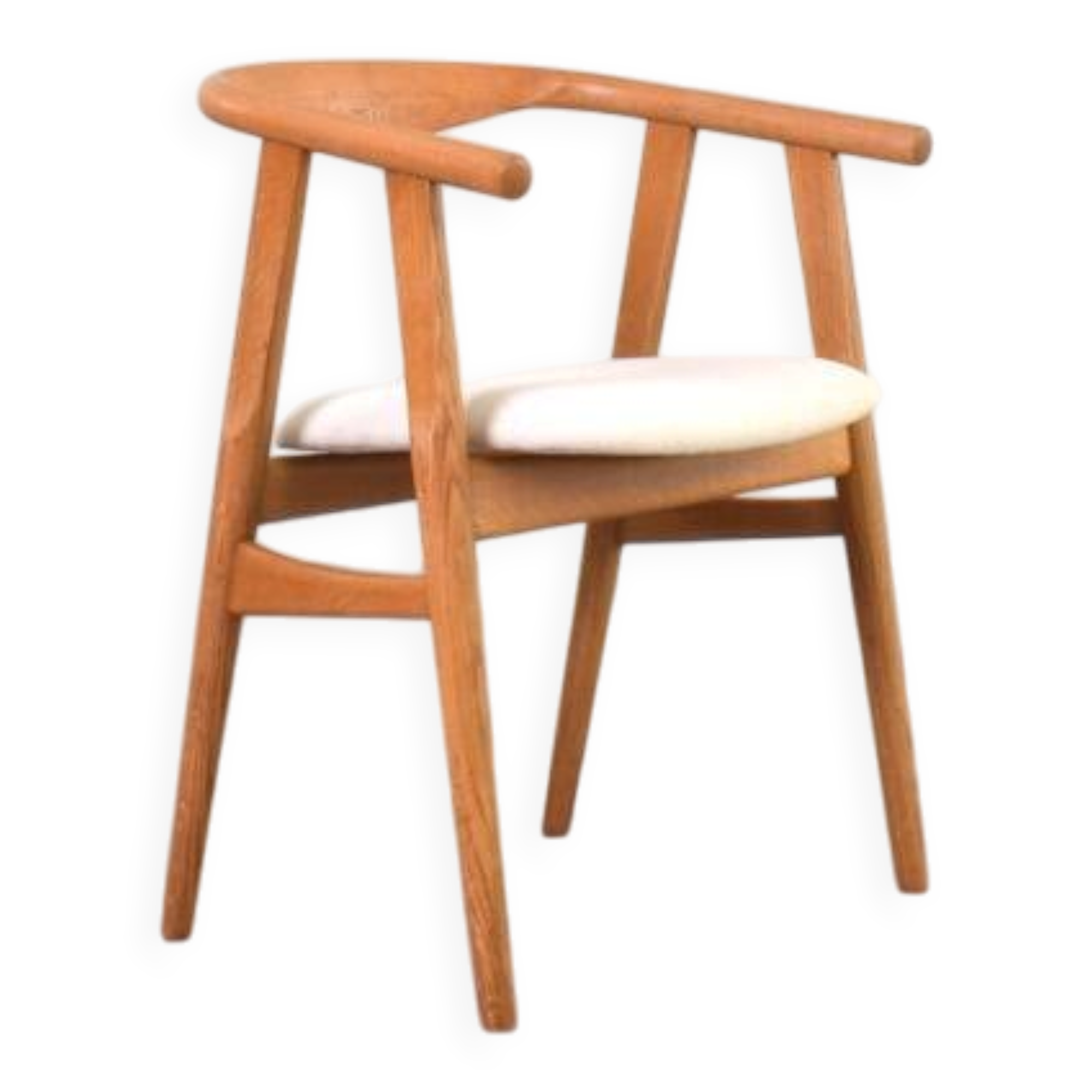 Mid-Century Oak Dining Chair by Hans Wegner for Getama, 1970s.