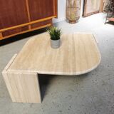 Coffee table in travertine Roche Bobois