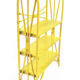 Etagères rotin jaune
