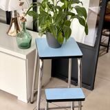 Stool stepladder formica vintage