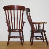 Victorian farm chairs, united kingdom, set of 4