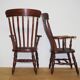 Chaises de ferme victoriennes, royaume-uni, set de 4