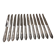 12 silver-plated metal table knives yrras style louis xvi