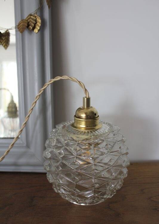 Vintage globe lamp
