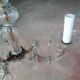Glass tassel chandelier, 3 burners, 50