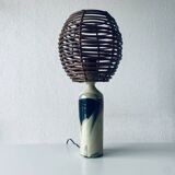 Signed ceramic lamp
